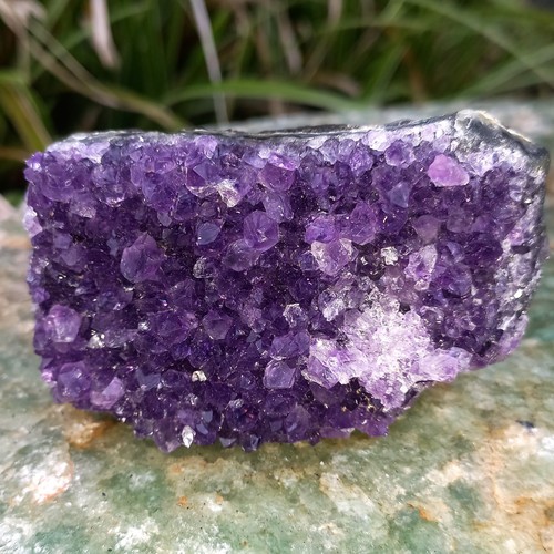 Amethyst druse amethystrasen - amethyst,