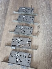 Zimmertür Einsteckschloss Set 5 Stück mit Schlüssel Schnitzeinsatz