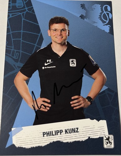 Philipp kunz autogrammkarte - philipp,