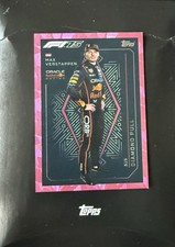 Topps F1 Turbo Attax 2025 Formel 1 No. 315 Max Verstappen Diamond Pull Pink