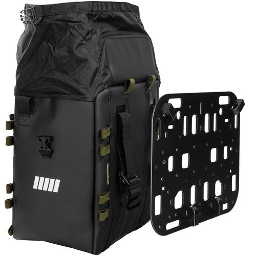 Montageplatte mit satteltasche - montageplatte,