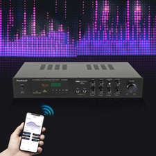 5-Kanal Audio-Verstärker 600 W Bluetooth USB FM AUX RCA Karaoke Heimkino