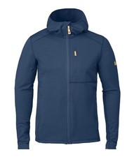 Fjällräven Jacke Keb Fleece mit Wolle Herren Gr.L Funktionsjacke Blau 153170