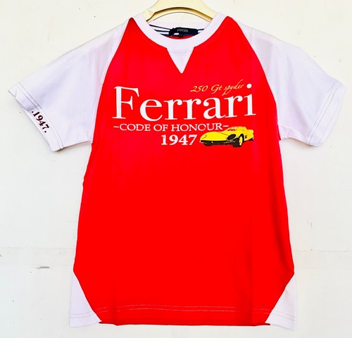 Ferrari kinder shirts - ferrari,
