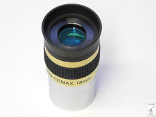 CORONADO Cemax 18mm 1.25" high-contrast eyepiece for H-alpha & planetary viewing