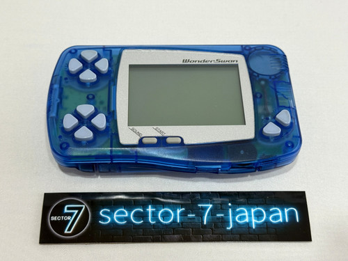 Bandai wonderswan blue 001 - wonderswan, ws-001
