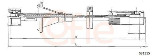 Cofle tachowelle tachometer - tachowelle,