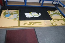 13/53-200, Noch Spur N / Z, 3 x Fertiggelände Anbauteile 8435,8434,8433