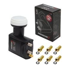 PremiumX Unicable LNB SCR 2 Legacy Einkabel System Unikabel FullHD 4K Ultra HD