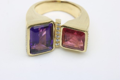 Massiver 750 gold ring - massiver,