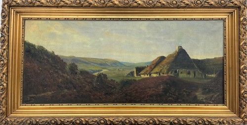 Impressionist heidelandschaft - impressionist,