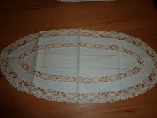 antike Tischdecke Handarbeit