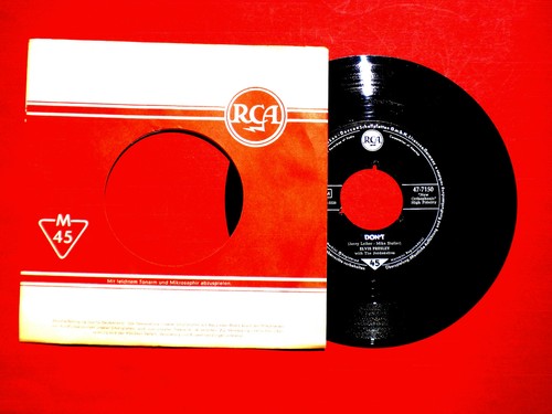 Single schallplatte elvis - single,