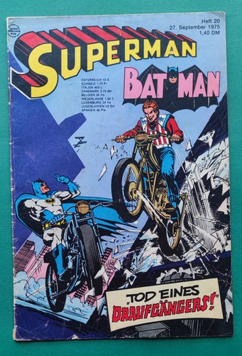 Comic superman batmann heft - batmann,