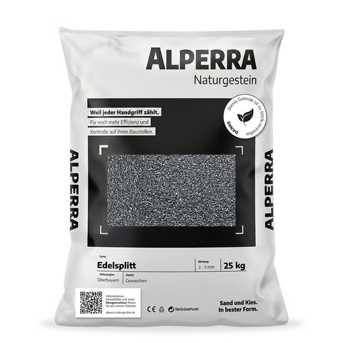 Alperra edelsplitt mm 25 - alperra, 2-5