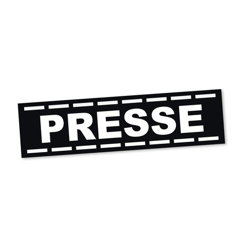 Presse magnetschild auto - magnetschild,