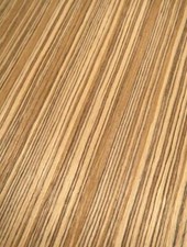 Zebrano Holzfurnier SaRaiFo Zebrawood FEIN 250x30-32cm nachhaltig & eco-friendly