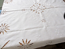 Tischdecke BW weiß, elegant