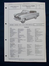 Ford weltkugel taunus - ford,