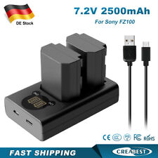 2Pack NP-FZ100 Akku+Ladegerät