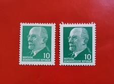 2 x DDR Briefmarken - "Walter