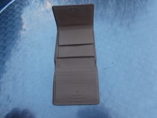 Geldbörse,Portemonnaie AIGNER Travel Collection,Canvas+Leder,beige-braun,10X10 c