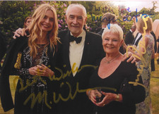 Dench/D'Abo/ Wilson orig, Autogramm  13x18 James Bond  007