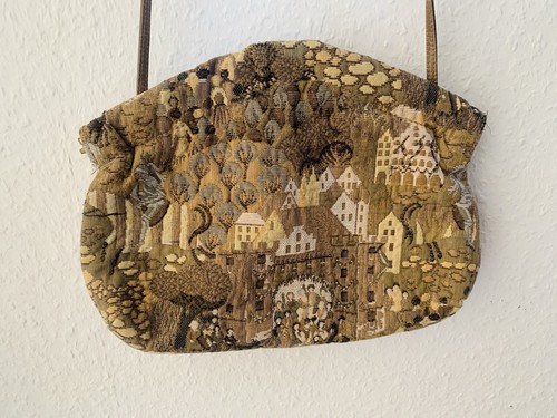 Gobelin handtasche vintage - gobelin,