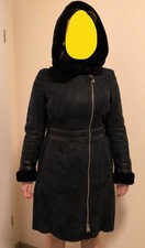 Damen Winter-Lammfellmantel in