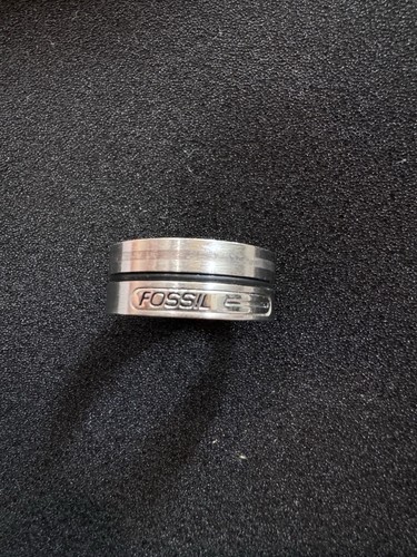 Fossil edelstahl ring 20mm - fossil,