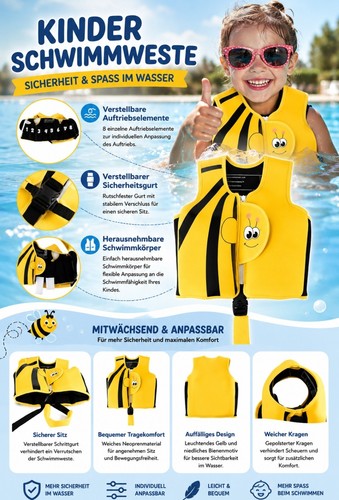 Schwimmweste kinder - schwimmweste,