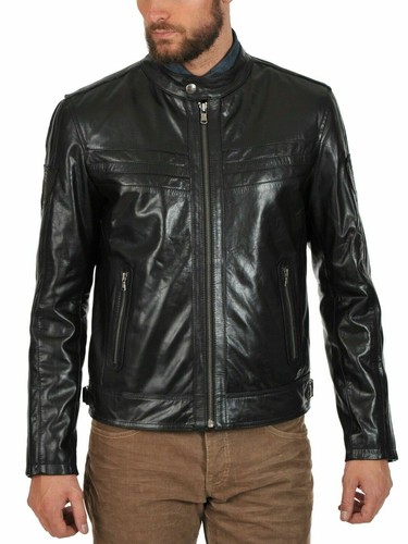 Zayn herren echt - leder, jacke