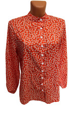 Bluse L 42 langarm lange