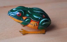 Blechspielzeug - Kleiner Frosch - zum Aufziehen (defekt) Made In US-Zone