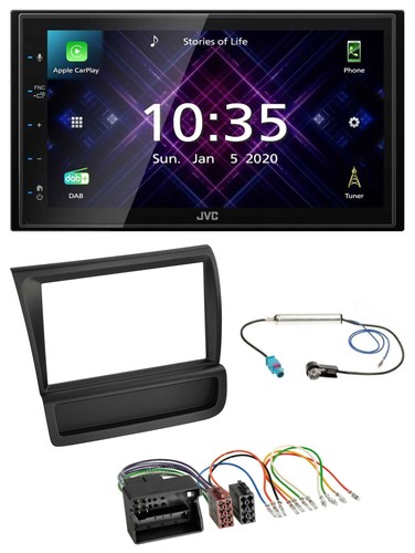 Jvc dab 2din mp3 bluetooth - dab, usb