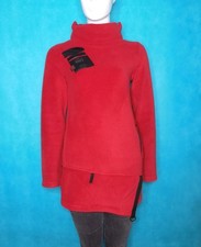 COP COPINE Fleece Pullover Rot
