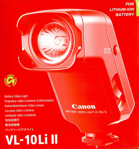 Canon 10li video light - vl-10li,
