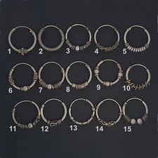 Bali Creolen 14 mm 925