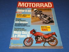 Motorrad 1/85, BMW R 80, LCR-Gespann, Moto Guzzi Le Mans IV, Zündapp DS 350 