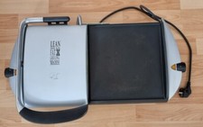 Elektrogrill George Foreman Low Fat Grill Steaker 2 Regler Zonen Platte Lean Mea