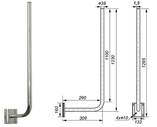 Wandhalter stahl für - stahl,