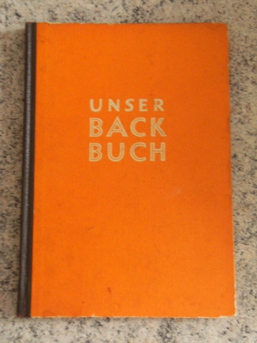 Vintage unser backbuch ddr - unser,