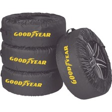GOODYEAR Reifentaschen-Set 4-teil. 600D Polyester Schutzhülle Räder Aufbewahrung