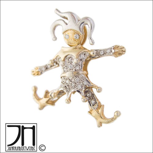 Entzückender vintage harlekin - entzückender,