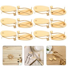  50 Stück Ohrclips: Flache