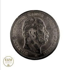 E&M 5 Mark 1876 B - Wilhelm I Deutscher Kaiser von Preußen #3-04