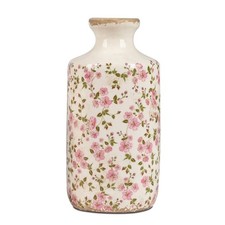 Deko Vase VINTAGE Blüten