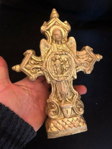Kreuz aus terrakotta engel - kreuz, &