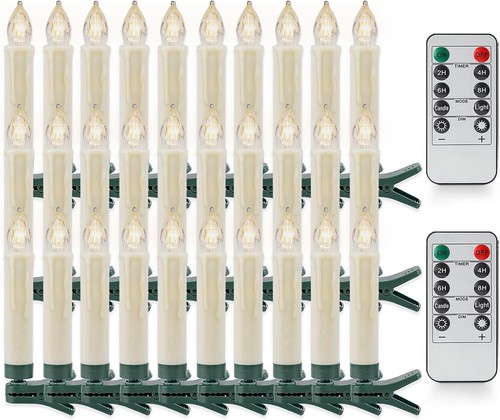 Christbaumkerzen led kabellos - christbaumkerzen,