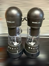 Kochblume Gewürzmühle schwarz 2tlg.